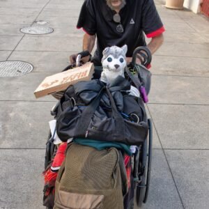 Minimalist Acacia Wood Cotton Throw Blanket — Ivory - Gift Set