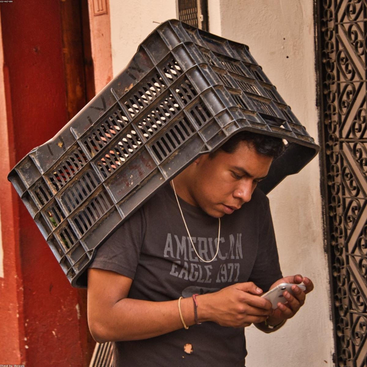 Textured Jute Storage Basket