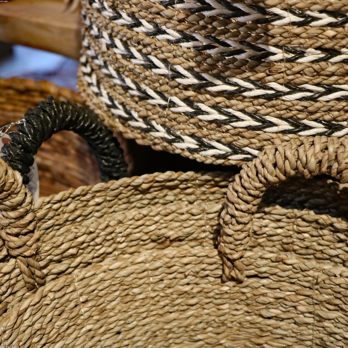 Textured Ceramic Waffle Bath Mat — Sage