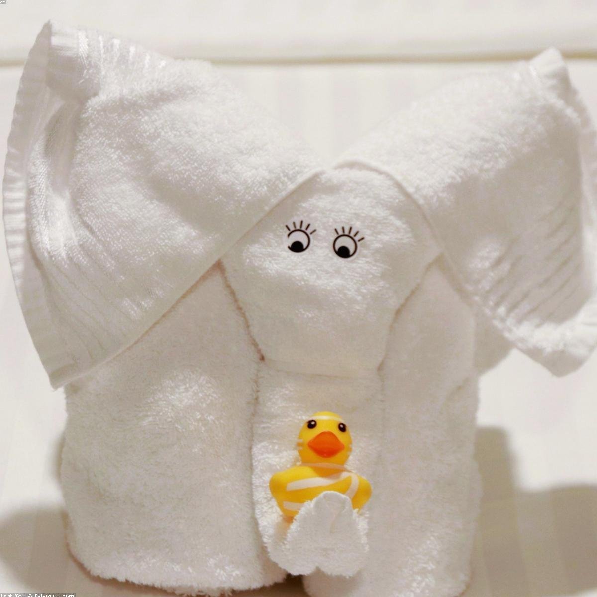 Rustic Hand Towel Set (Set of 4)