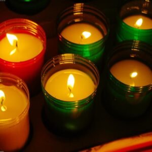 Natural Hand-Poured Soy Candle — Eucalyptus Mint