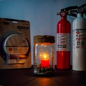 Artisan Beeswax Taper Candle Set — Eucalyptus Mint