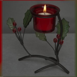 Textured Brass Taper Holder - Small